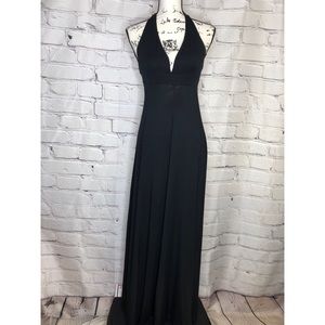 Sweaty Betty Black Halter Maxi - small